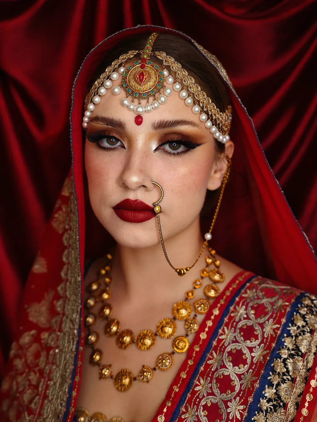 Asoka special effects makeup — AI photoshoot example