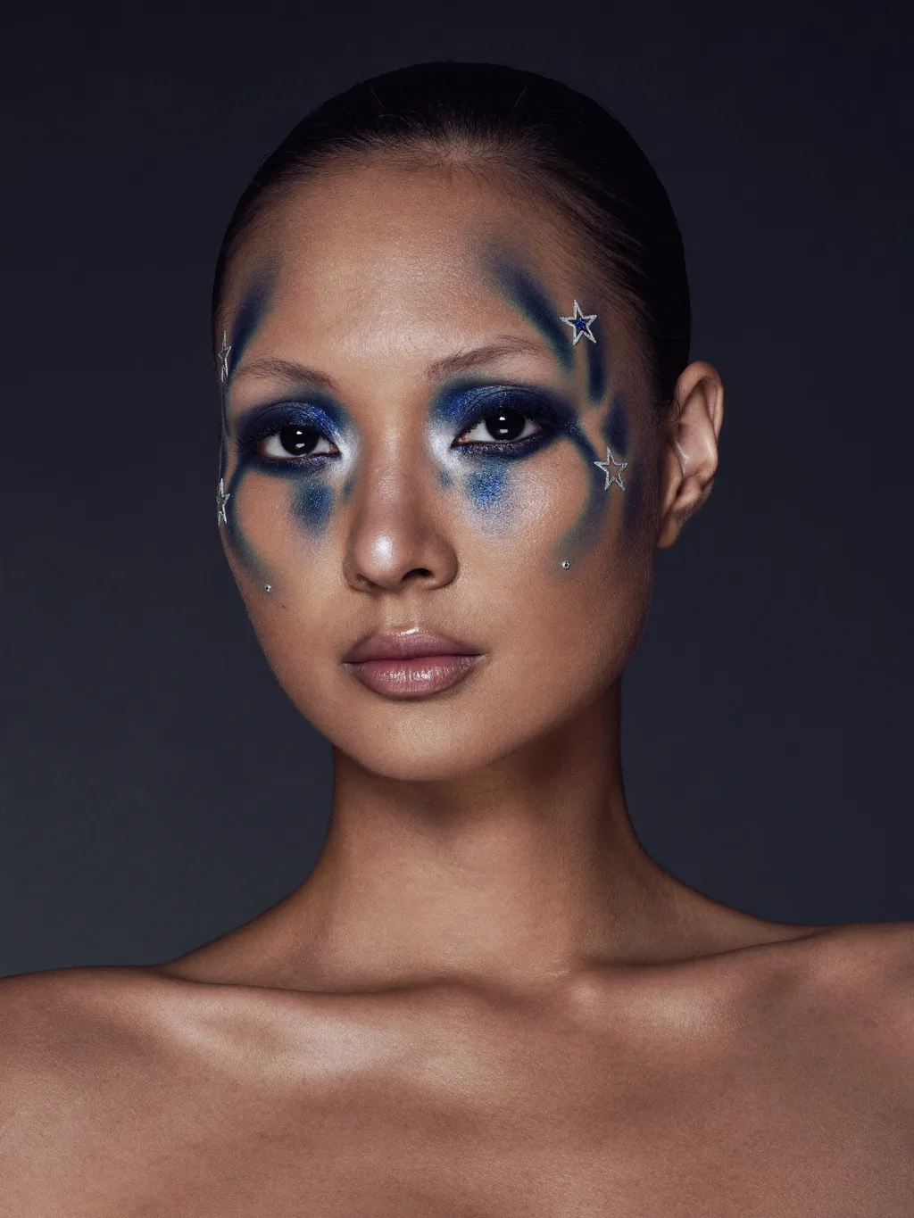 Celestial Star special effects makeup — AI photoshoot example