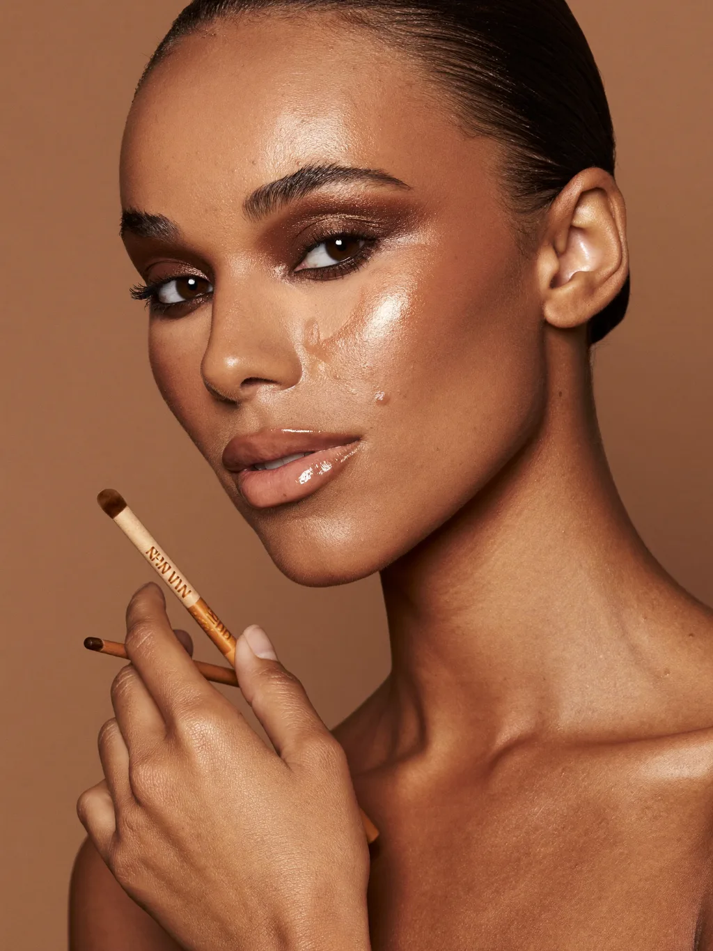 Latte Makeup special effects makeup — AI photoshoot example