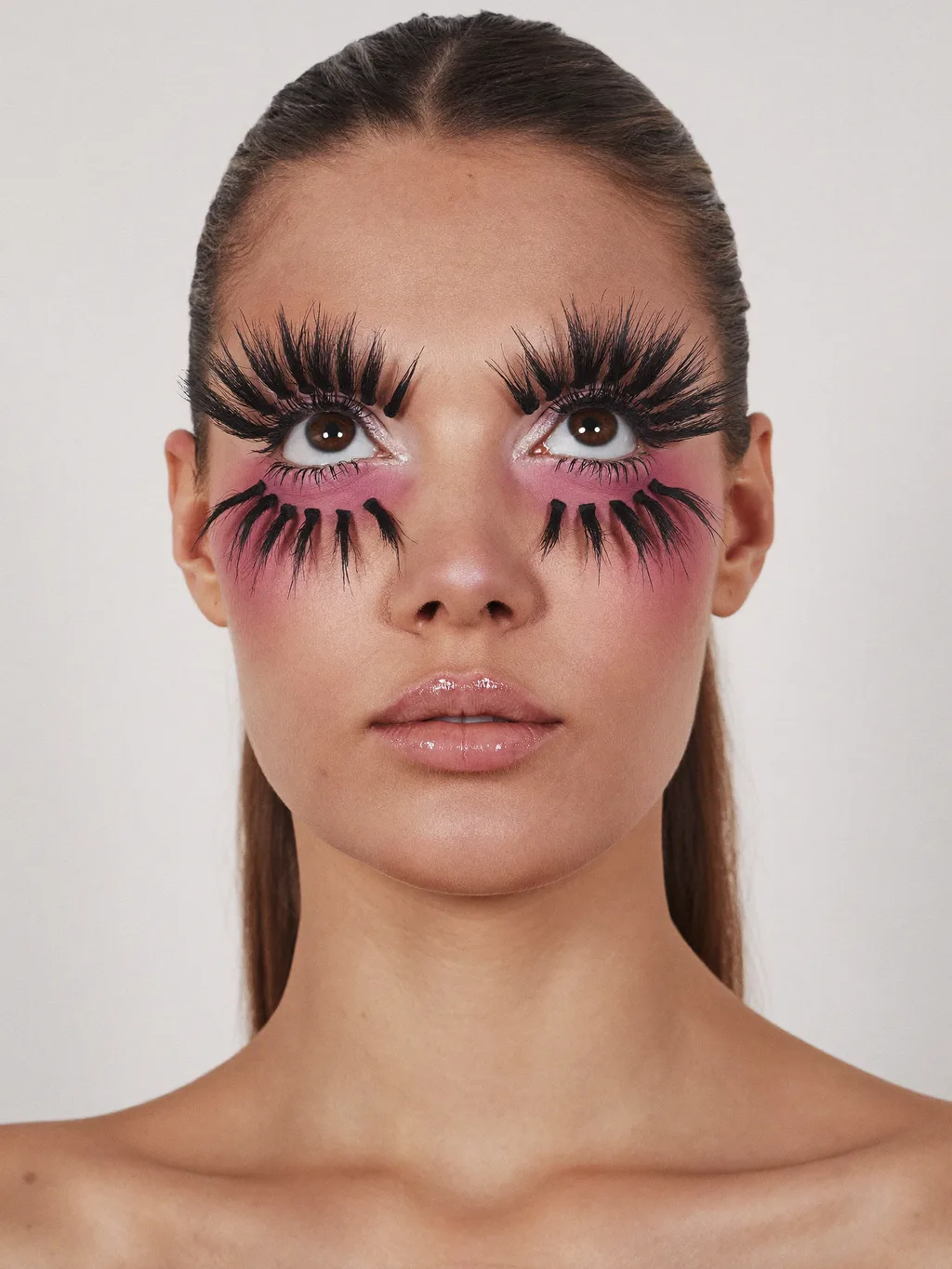 Manga Lash special effects makeup — AI photoshoot example
