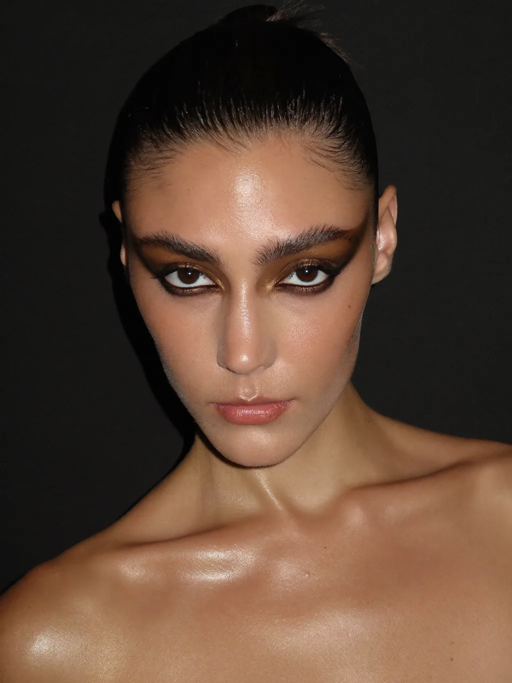 Siren Eyes special effects makeup — AI photoshoot example