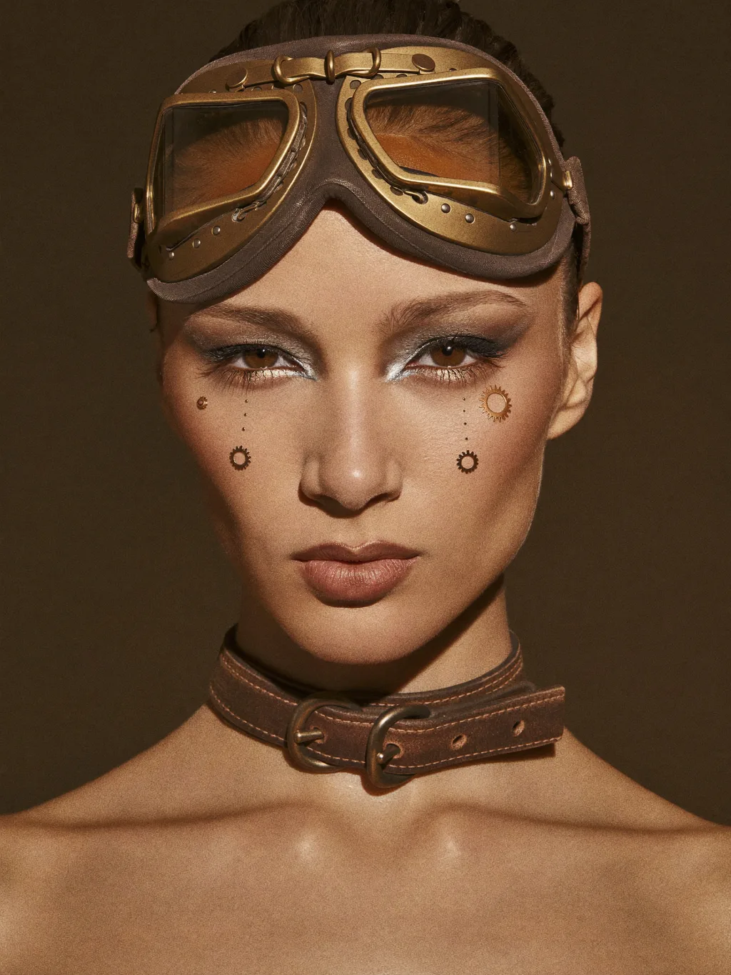 Steampunk Aviator makeup concept