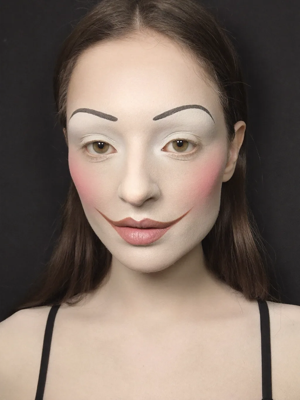 Uncanny Valley special effects makeup — AI photoshoot example