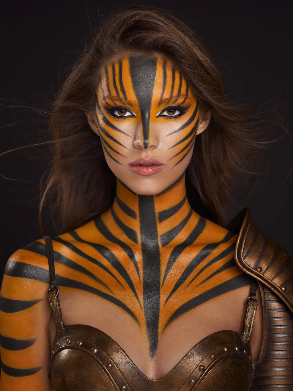 Warrior Queen makeup concept
